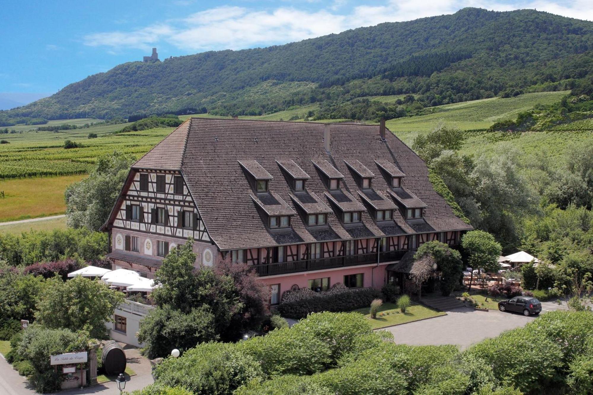 Dieffenthal Hotel Restaurant Verger Des Chateaux, Route Des Vins Haut-Koenigsbourg מראה חיצוני תמונה