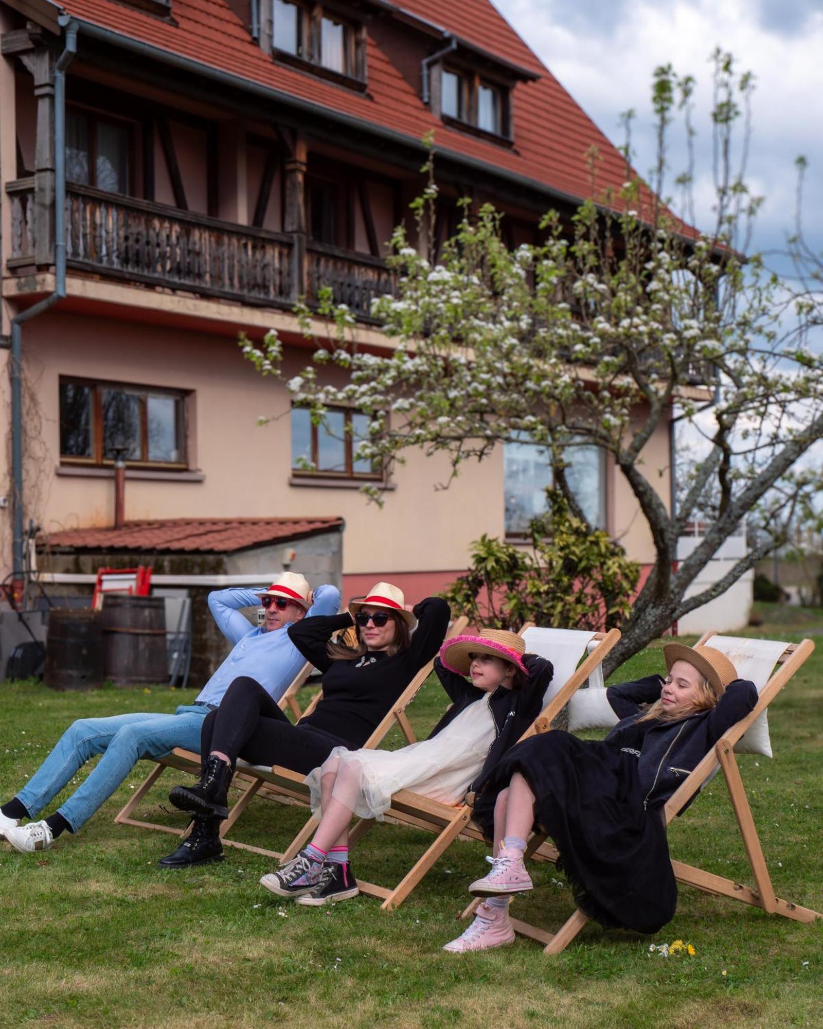 Dieffenthal Hotel Restaurant Verger Des Chateaux, Route Des Vins Haut-Koenigsbourg מראה חיצוני תמונה